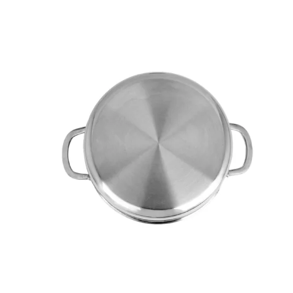 Zilan ZLN9648 Hexachef lábas fedővel, 24 cm, 4,3 liter, 3 rétegű, hatszögletű hibrid tapadásmentes belső Zilan ZLN9648 Hexachef lábas fedővel, 24 cm, 4,3 liter, 3 rétegű, hatszögletű hibrid tapadásmentes belső