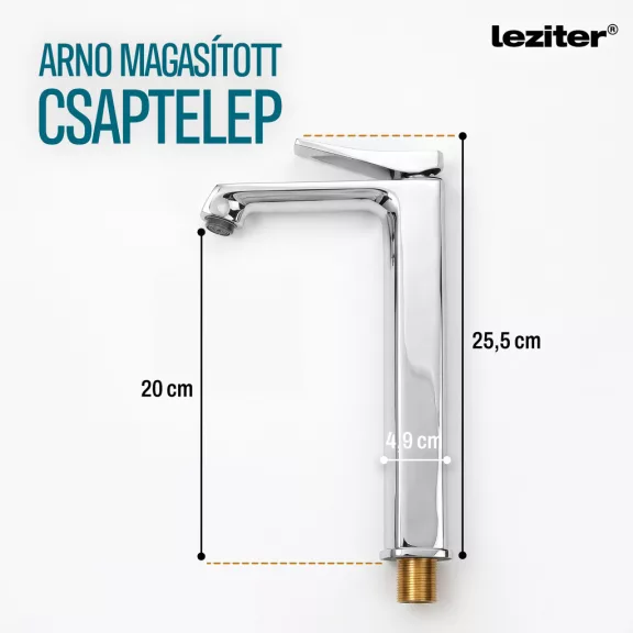 Arno magasított mosdó csaptelep Arno magasított mosdó csaptelep