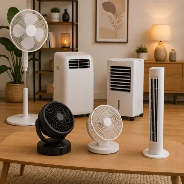 Ventilátorok és léghűtők