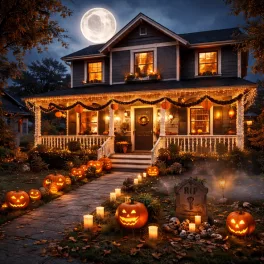 Halloween-i dekoráció