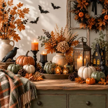 Halloween-i dekoráció