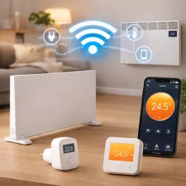 WIFi okos elektromos fűtés