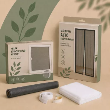 Szúnyoghálók ablakra és ajtóra