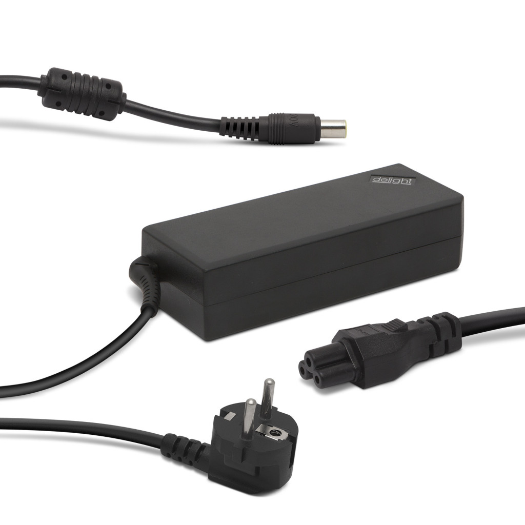 Delight Laptopadapter - Lenovo 90W/20V/4.5A - 7,9x5x5 mm 55361 Delight Laptopadapter - Lenovo 90W/20V/4.5A - 7,9x5x5 mm 55361