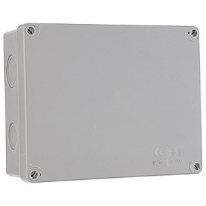 Jantar KÖTŐDOBOZ PERFORÁLT 231X182X85MM IP65 Jantar KÖTŐDOBOZ PERFORÁLT 231X182X85MM IP65
